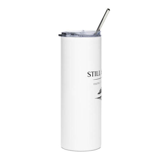 Still & Rooted 20oz Stainless Tumbler — Minimalist Tree of Life Insulated Cup