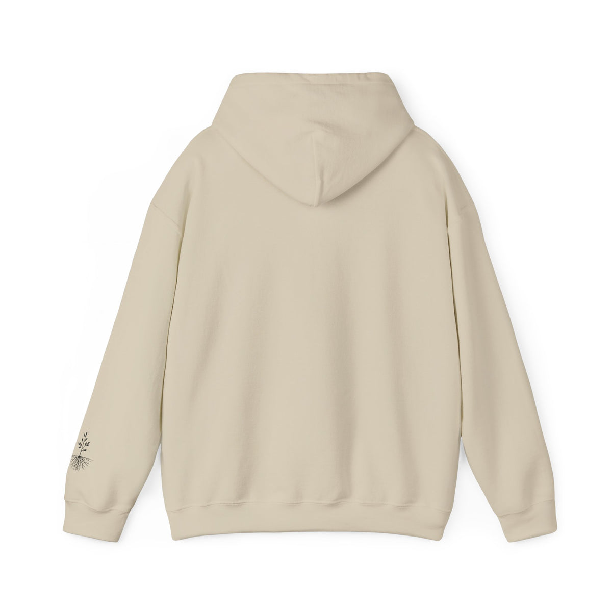 Still & Rooted Hoodie — Nature-Inspired Calm Graphic Pullover