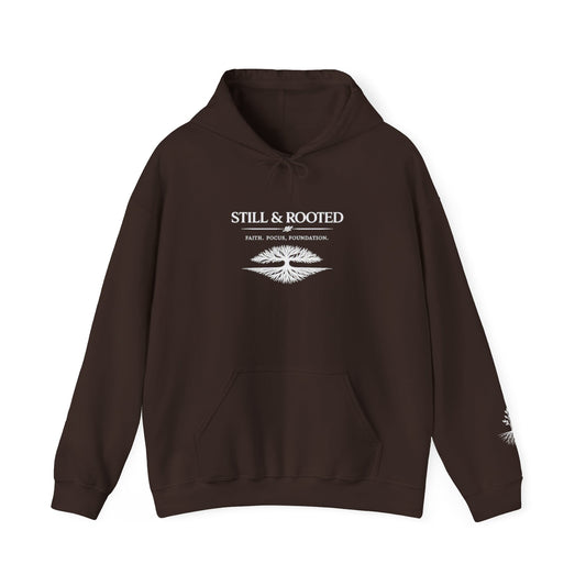 Still & Rooted Hoodie — Nature-Inspired Calm Graphic Pullover