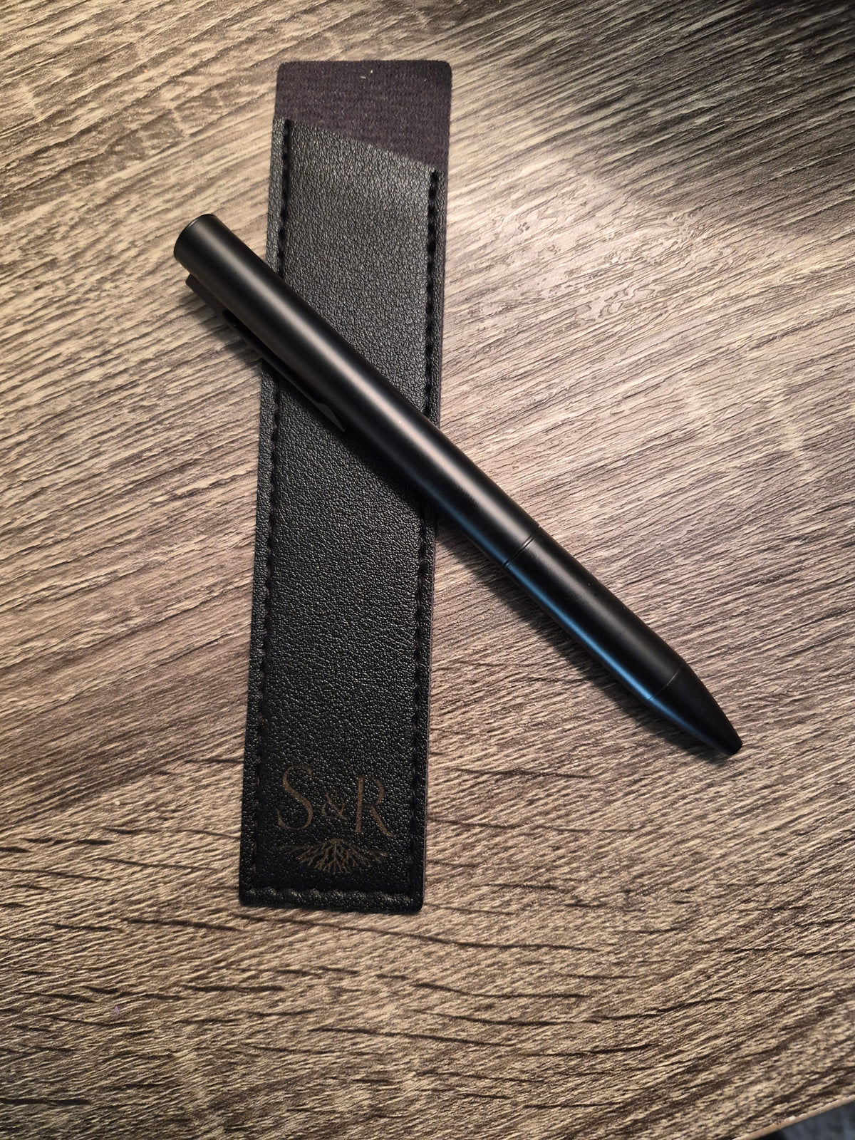 Leather Pen Sleeve