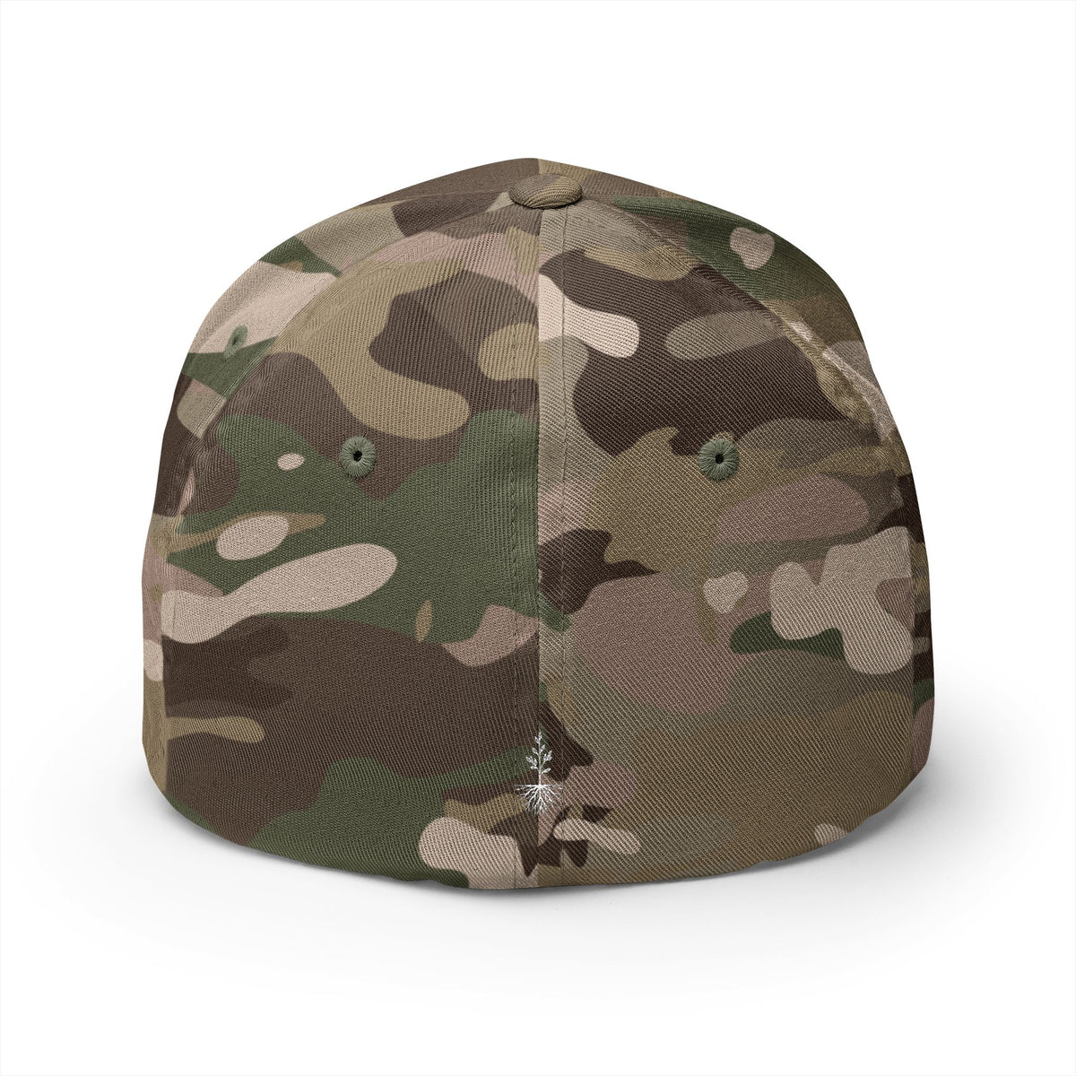 Still & Rooted Embroidered Baseball Cap — Minimal Nature-Inspired Hat