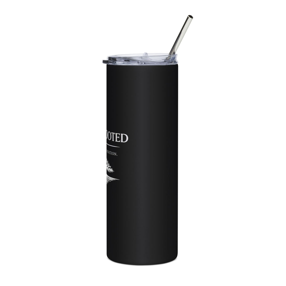 Still & Rooted 20oz Stainless Tumbler — Minimalist Tree of Life Insulated Cup