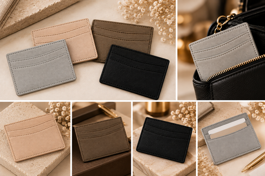 Saffiano Leather Card Holder