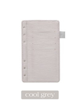 6 Card Slots Elastic Pen Loop Dashboard Flyleaf Insert