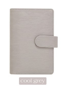A6 Saffiano Epi Gold 6-Ring Planner